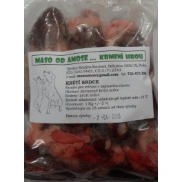krůtí srdíčka 1kg krůtí srdíčka 1kg