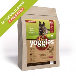 YOGGIES kuřecí + hovězí 2kg YOGGIES kuřecí + hovězí 2kg